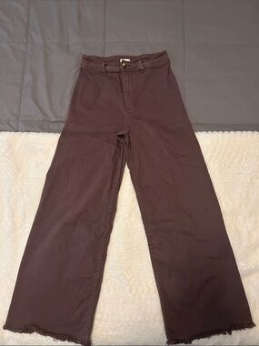 Billabong Women’s Wide-Leg Pants in Dark Brown